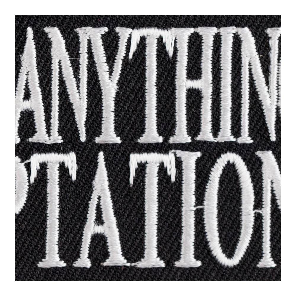 I Can Resist Anything But Temptation Patch, Sayings Patches — detail view 2