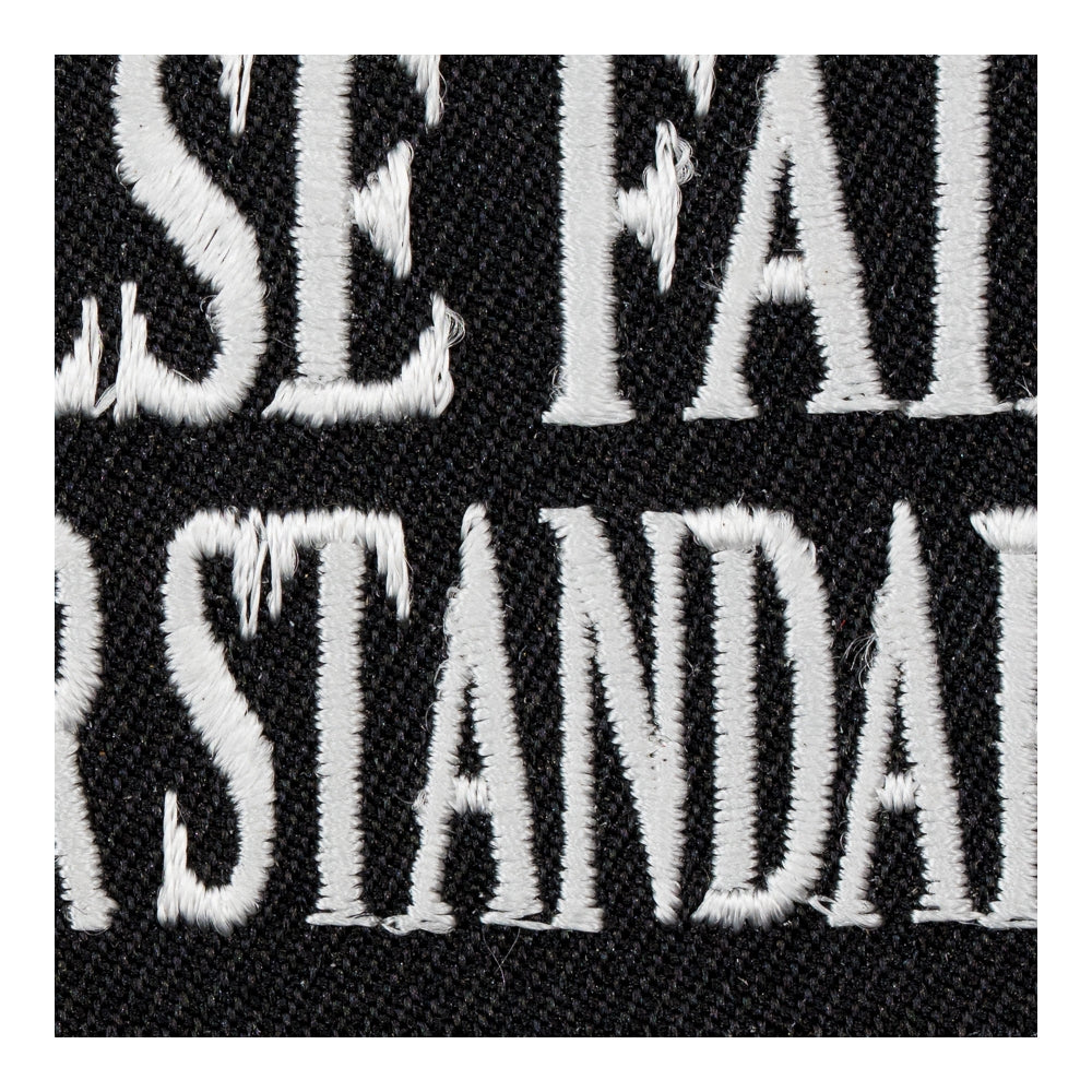 If All Else Fails Lower Your Standards Patch, Funny Patches — detail view 2