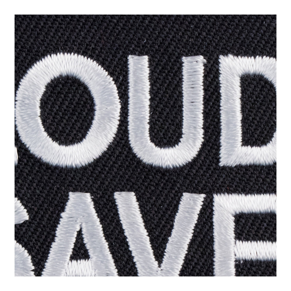 Loud Pipes Save Lives Patch, Biker Sayings Patches — detail view 1