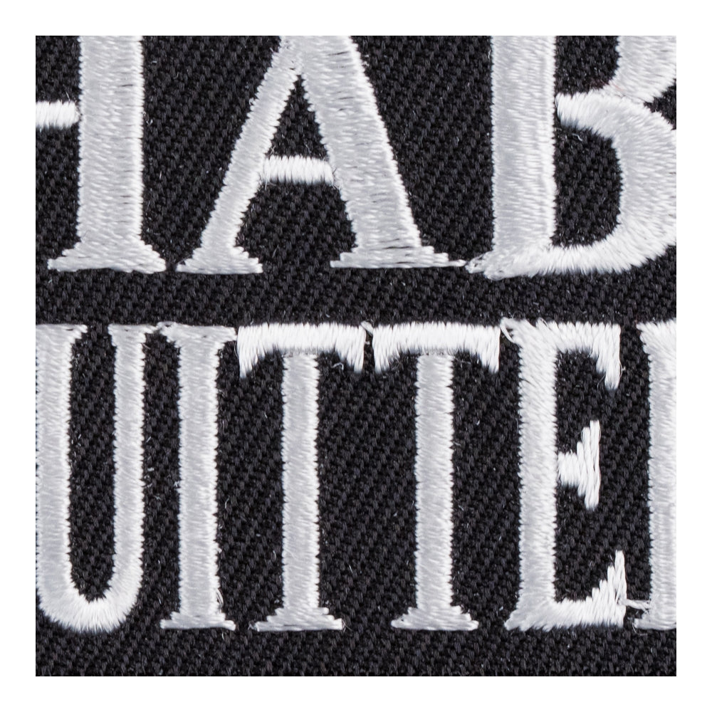 Rehab Is For Quitters Patch, Funny Sayings Patches — detail view 1