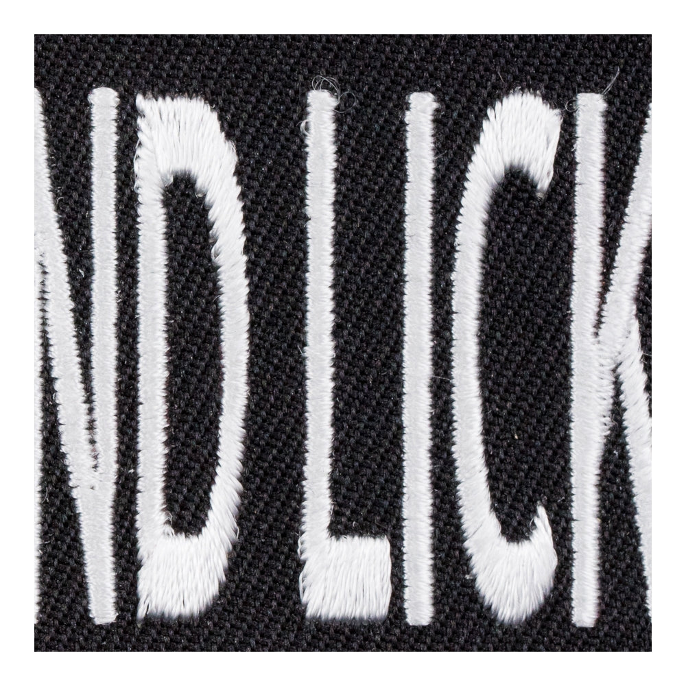 Shut Up And Lick Patch, Dirty Sayings Patches — detail view 2