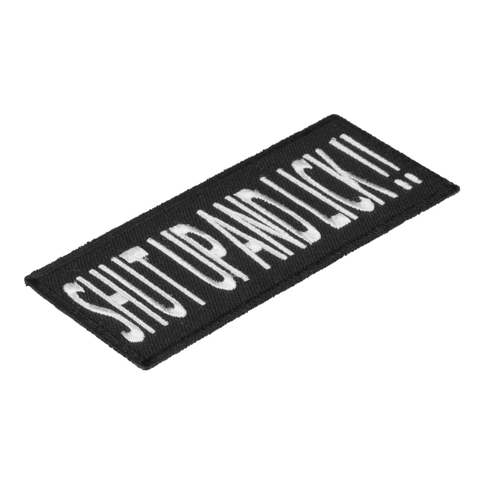 Shut Up And Lick Patch, Dirty Sayings Patches — detail view 1