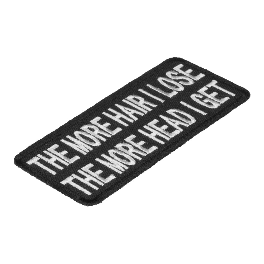 The More Hair I Lose Patch, Dirty Sayings Patches — detail view 1