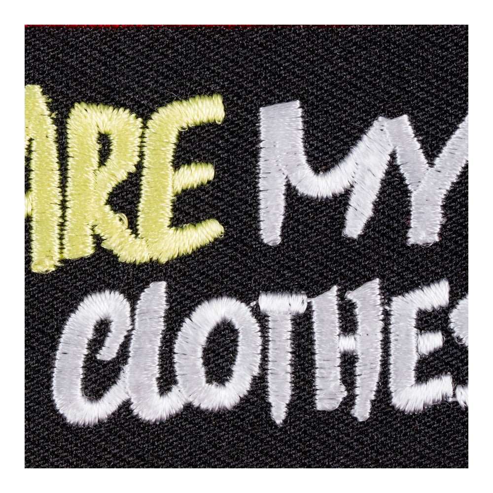 These Are My Church Clothes Patch, Christian Patches — detail view 2