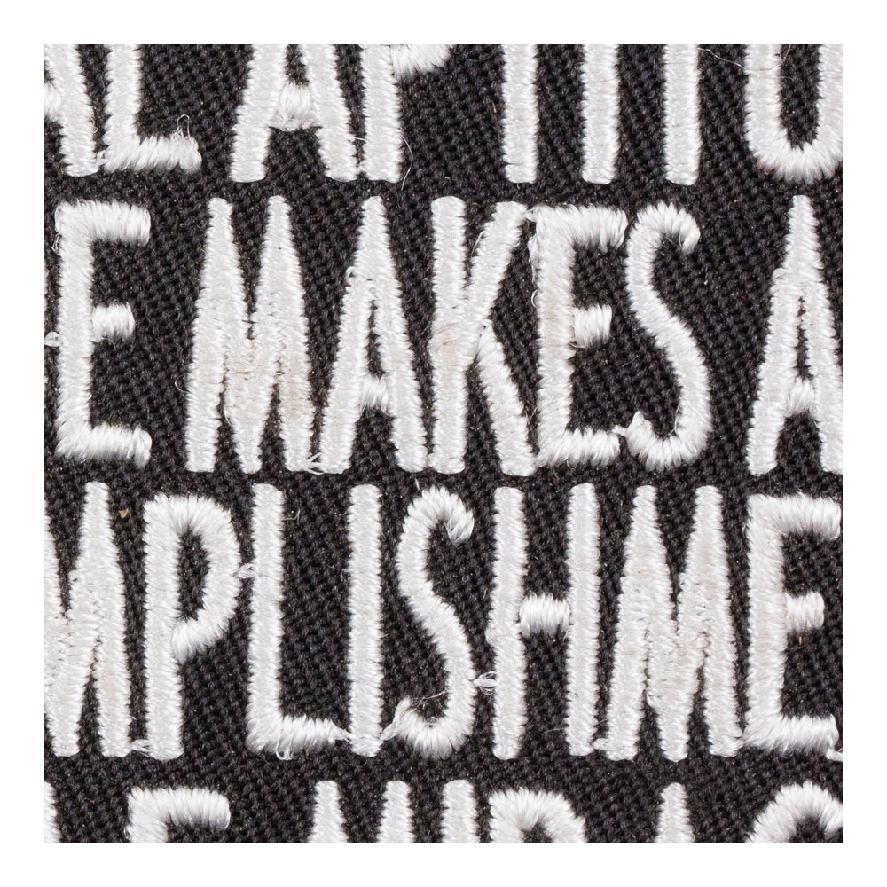 The Universal Aptitude For Ineptitude Patch, Sayings Patches — detail view 2