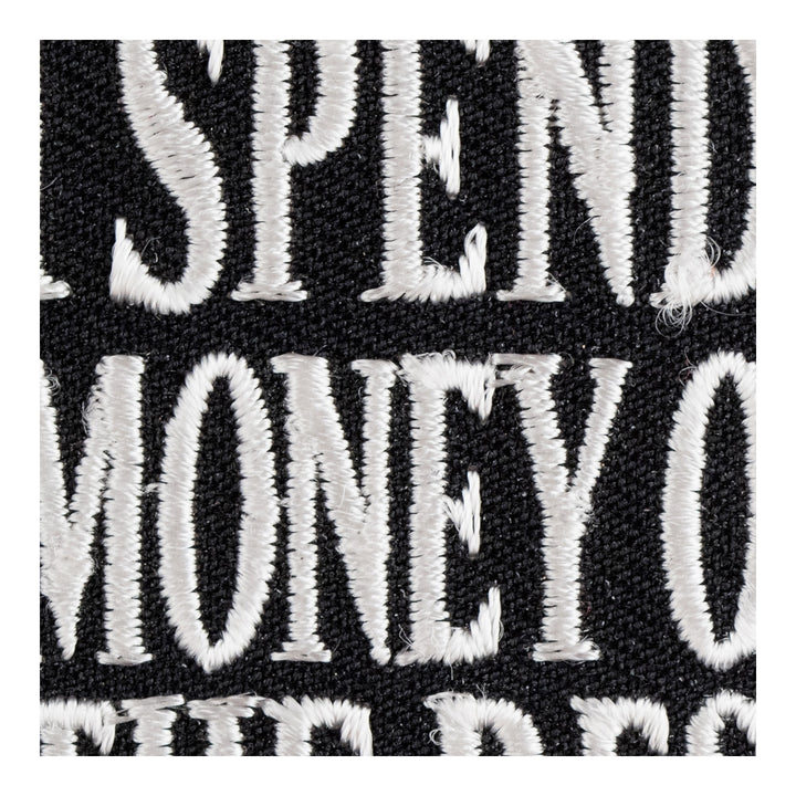 I Spend Most of My Money Patch, Biker Sayings Patches — detail view 2