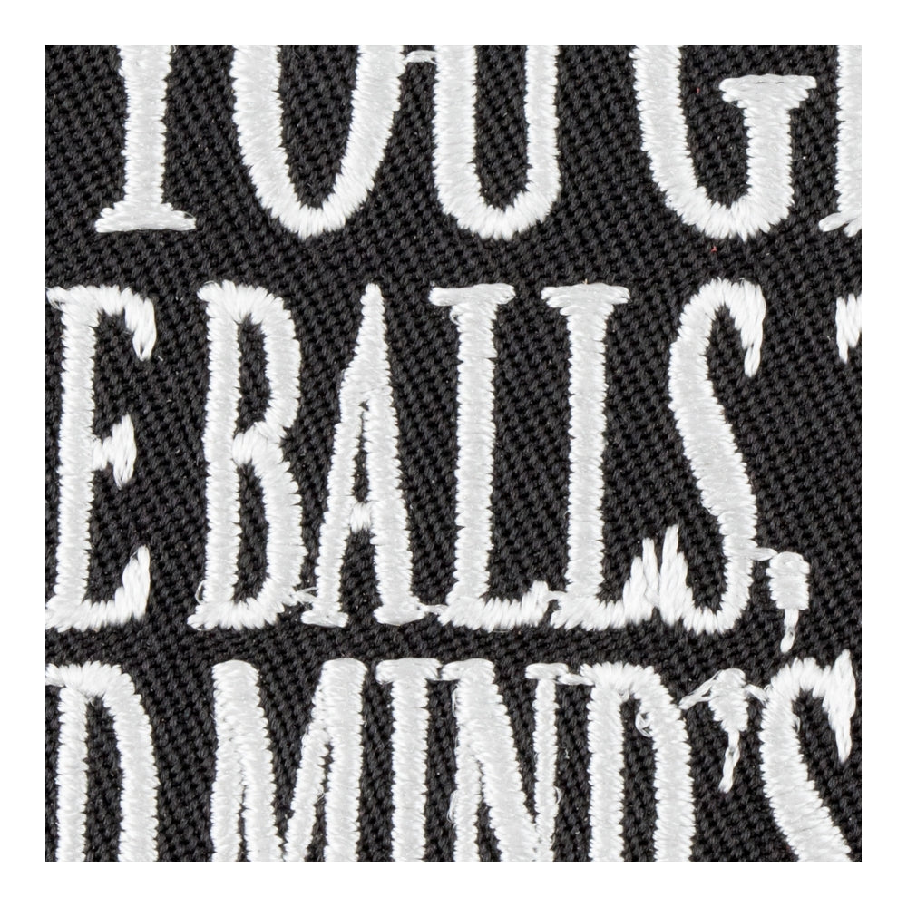 If You Get Them By The Balls Patch, Funny Ladies Patches — detail view 2