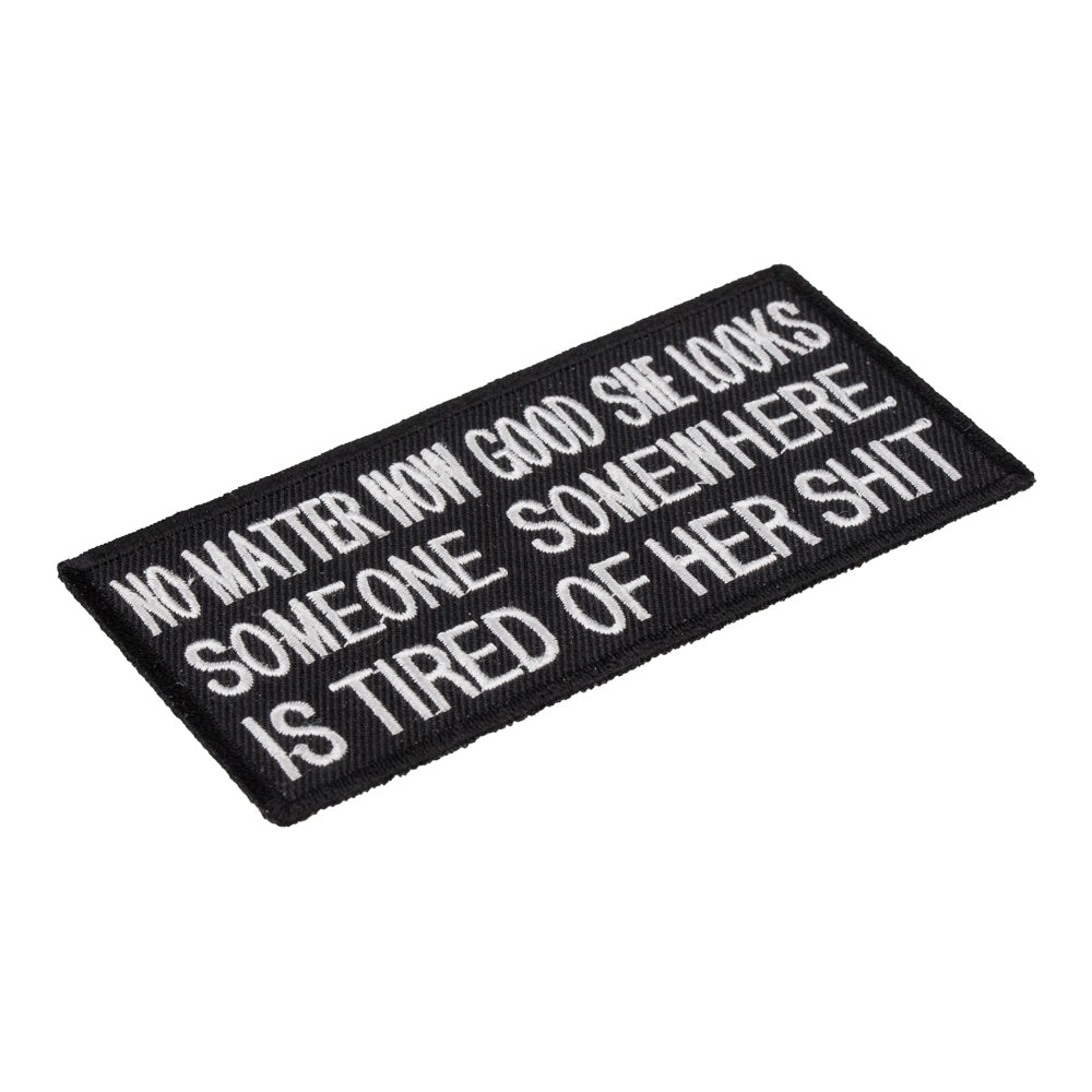 Someone Somewhere Is Tired Patch, Funny Patches — detail view 1