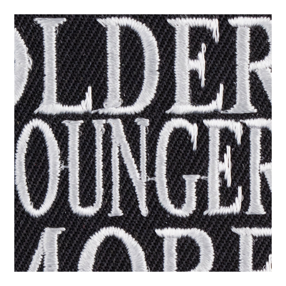 Older Whiskey More Women Patch, Funny Biker Patches — detail view 2