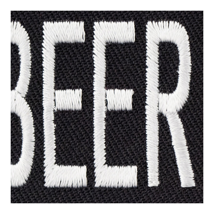 Beer Is Food Patch, Beer Drinking Sayings Patches — detail view 2