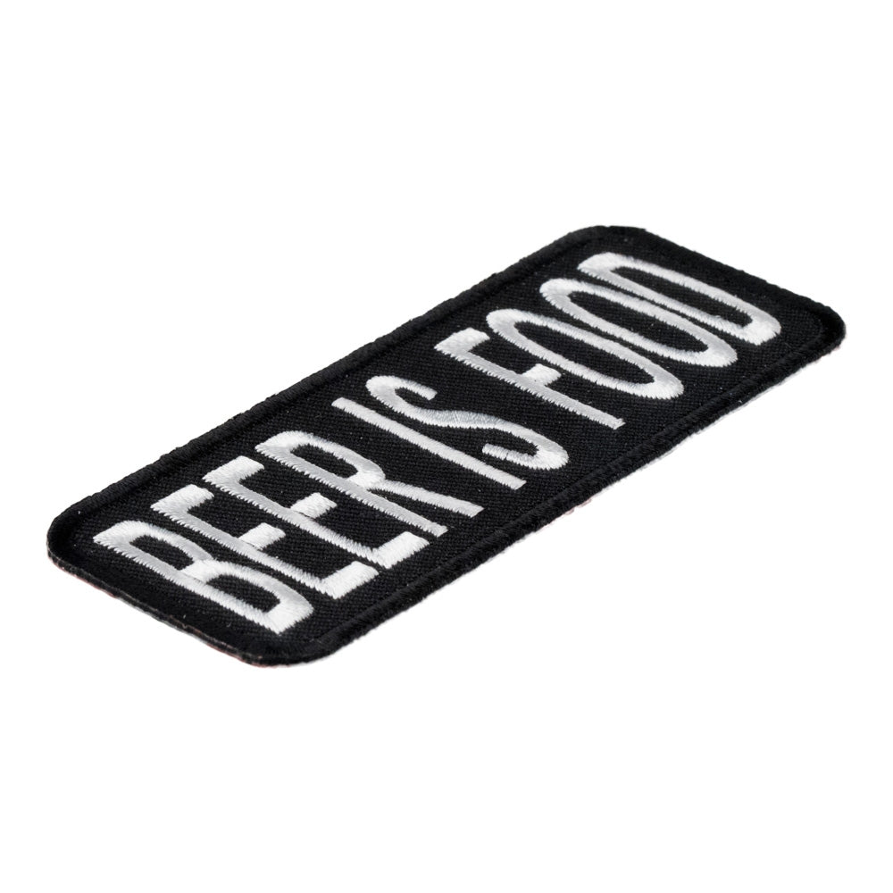 Beer Is Food Patch, Beer Drinking Sayings Patches — detail view 1