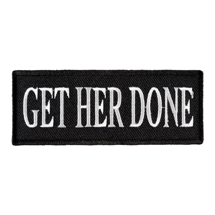 Get Her Done Patch, Funny Sayings Patches — product image