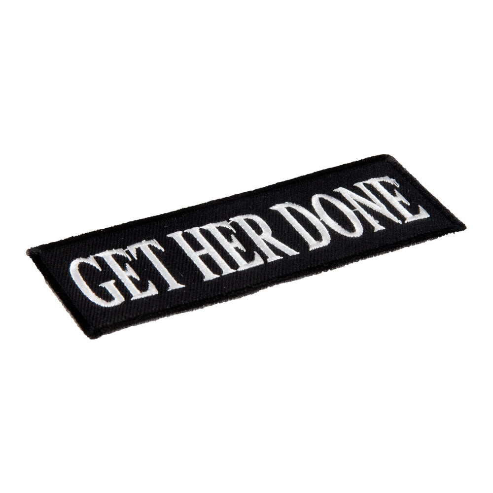 Get Her Done Patch, Funny Sayings Patches — detail view 1
