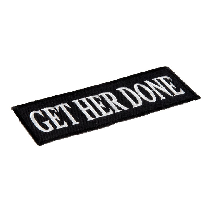 Get Her Done Patch, Funny Sayings Patches — detail view 1