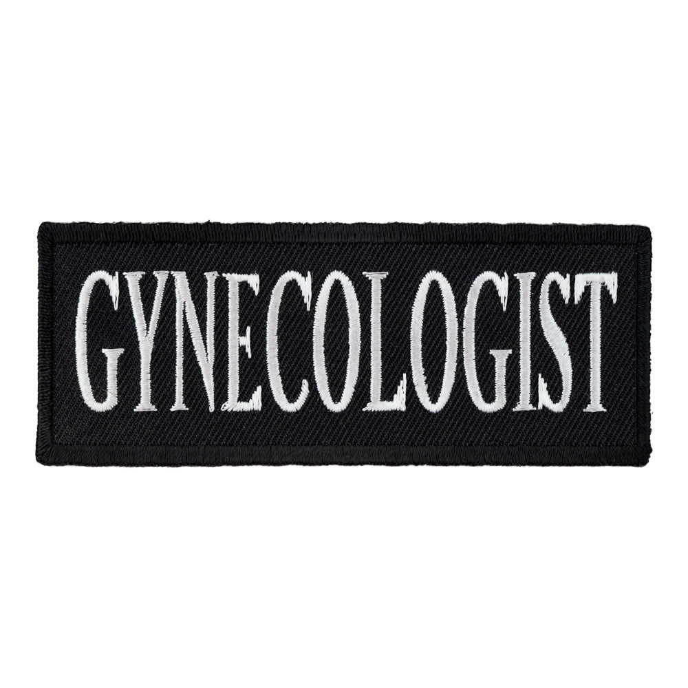 Gynecologist Black & White Patch, Dirty Patches — product image