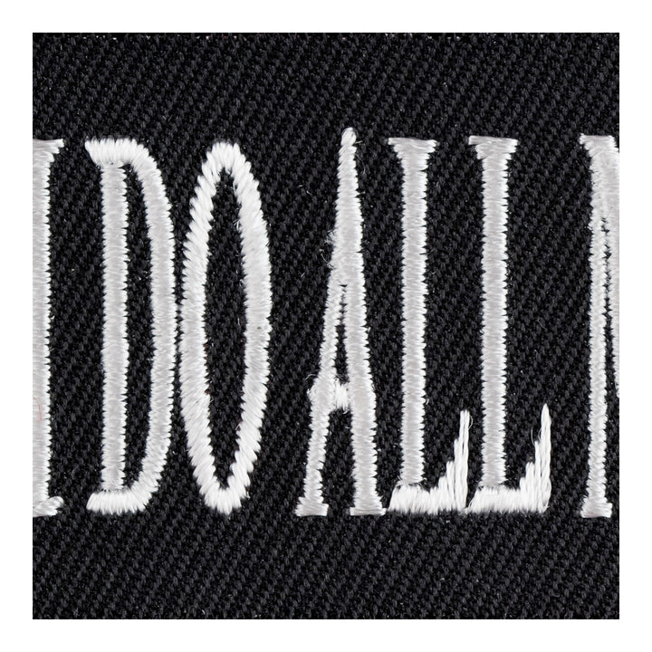 I Do All My Own Stunts Patch, Biker Patches — detail view 2