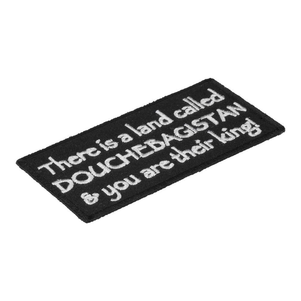 A Land Called Douchebagistan Patch, Funny Patches — detail view 1