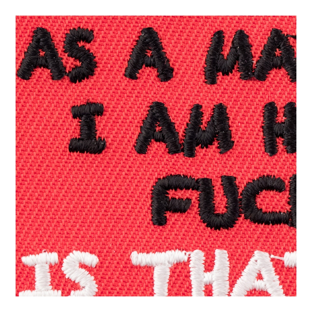As A Matter of Fact Bad Fucking Day Patch, Sayings Patches — detail view 2