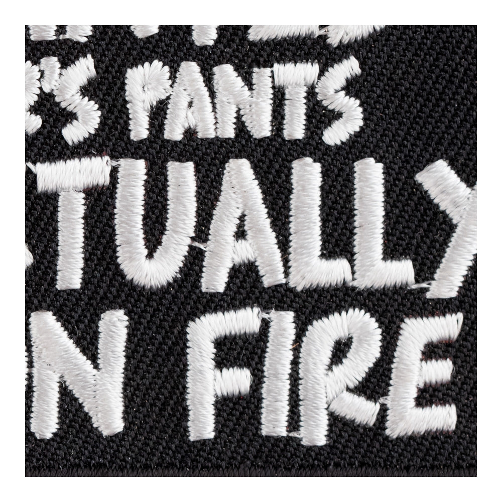 A Liar's Pants Don't Actually Catch On Fire Patch, Funny Patches — detail view 1
