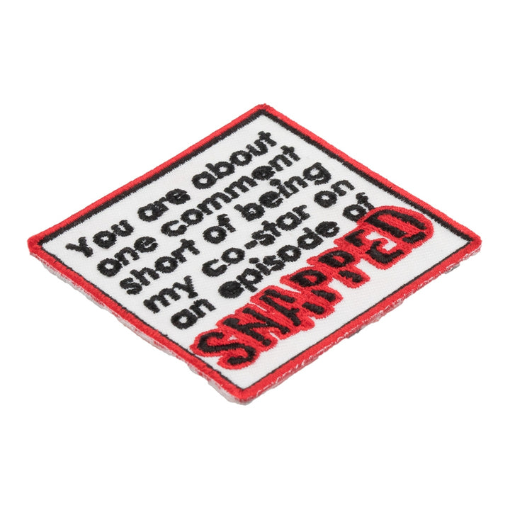 My Co-Star On An Episode of Snapped Patch, Funny Patches — detail view 2