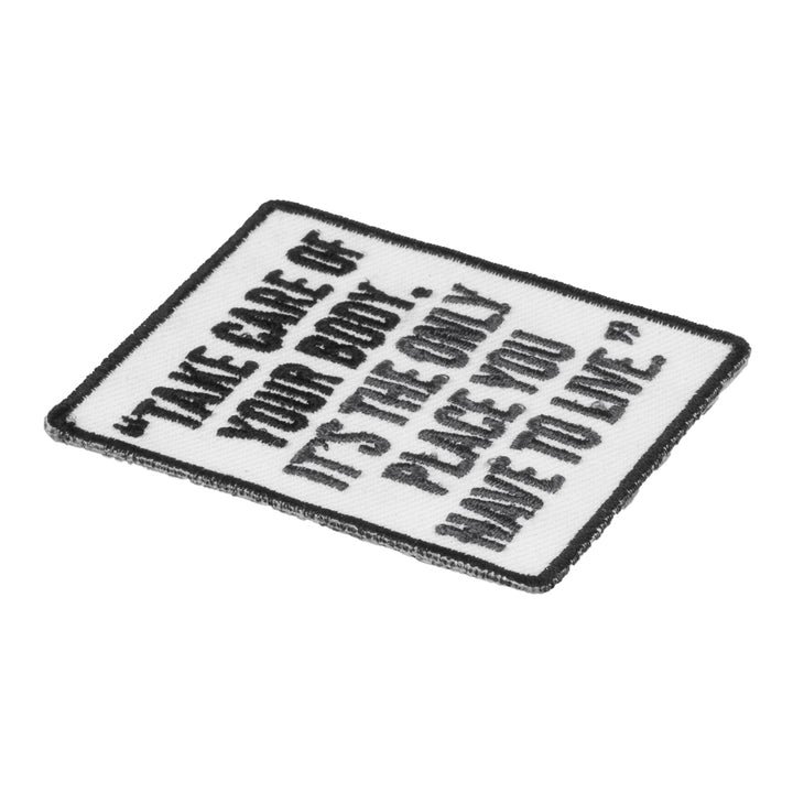 Take Care of Your Body, Jim Rohn Patch, Inspirational Patches — detail view 1