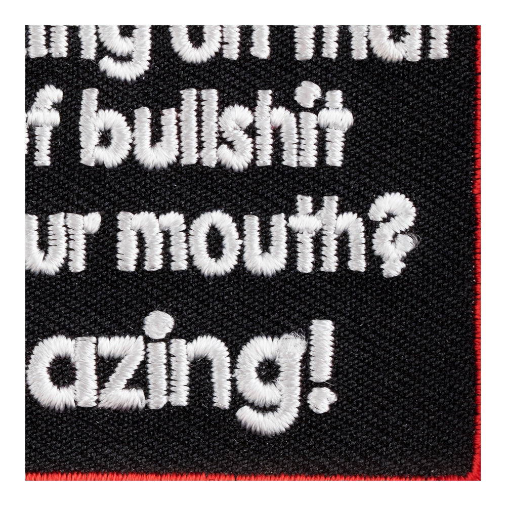 However Do You Keep From Choking Patch, Funny Patches — detail view 1