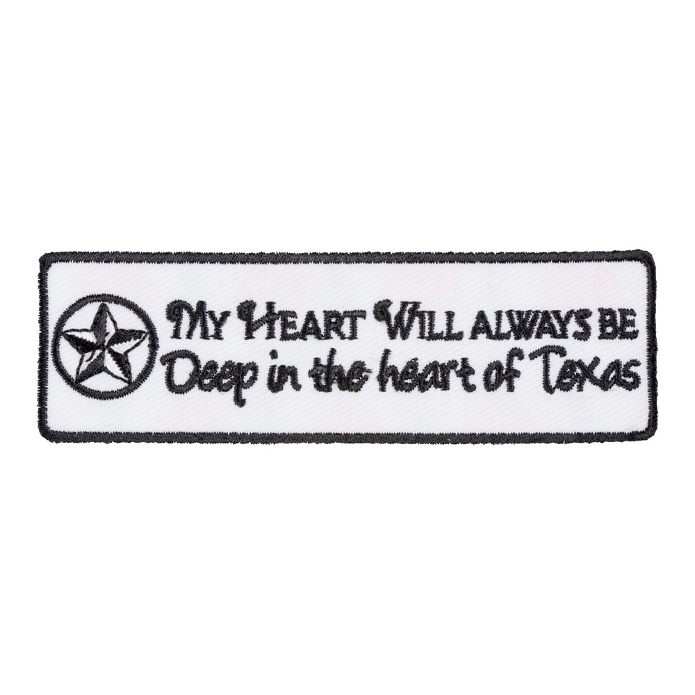 Deep In The Heart of Texas Patch, Texas Pride Patches — product image