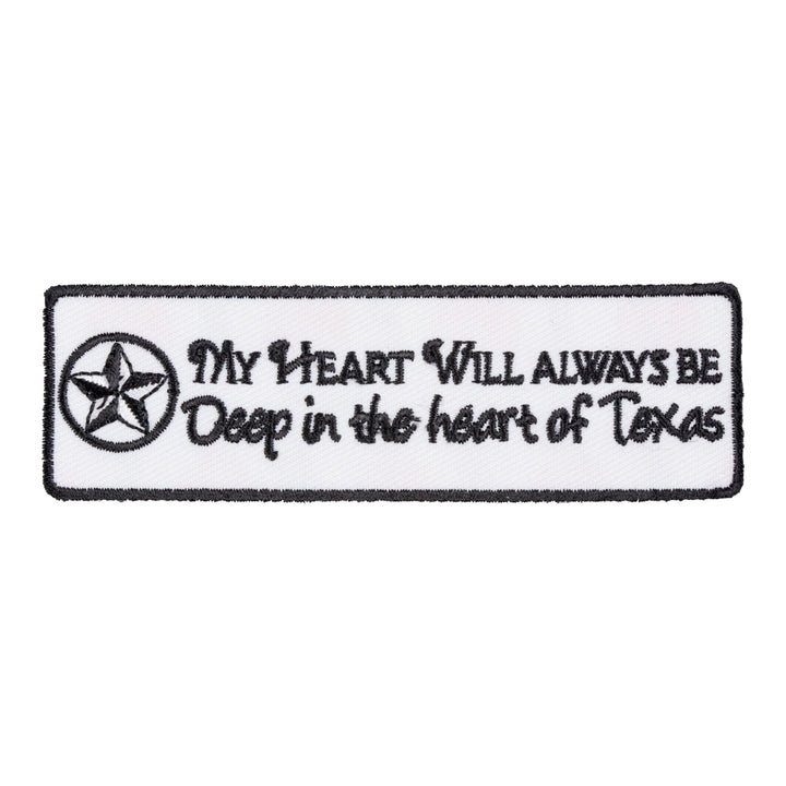 Deep In The Heart of Texas Patch, Texas Pride Patches — product image