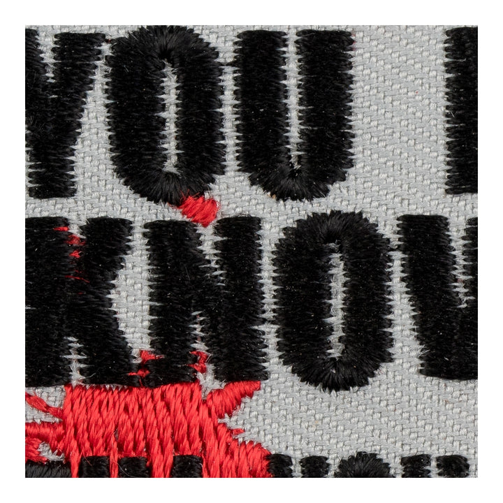 You Never Truly Know A Woman Patch, Sayings Patches — detail view 2