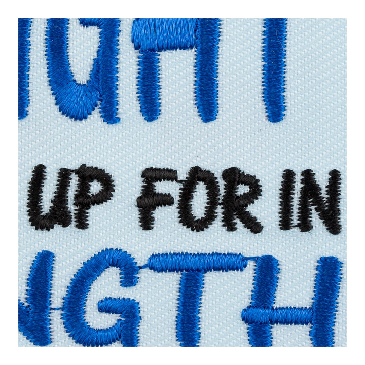 Lack Height Make Up In Length Patch, Dirty Sayings Patches — detail view 2