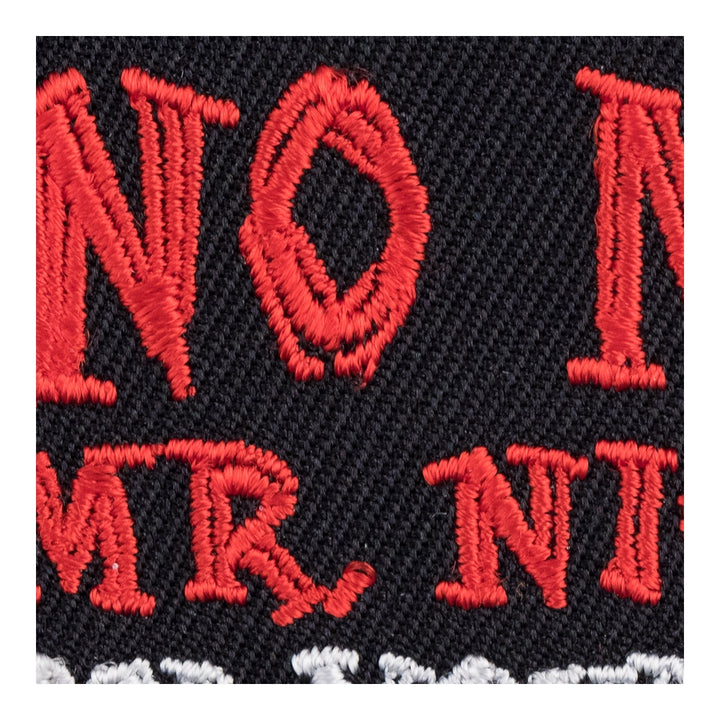 No More Mr Nice Guy On Your Knees Patch, Vulgar Patches — detail view 2