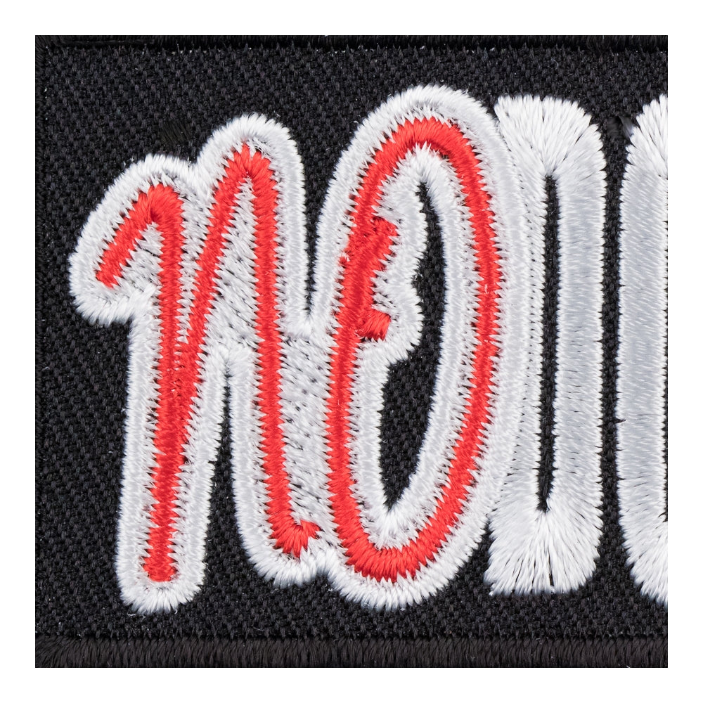 No Douchebags Embroidered Patch, Vulgar Sayings Patches — detail view 2