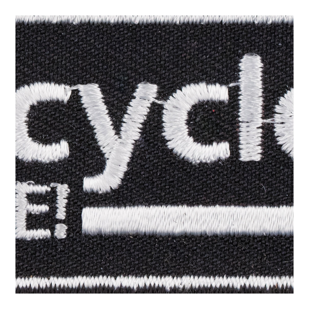 Motorcycles Saved My Life Patch, Biker Sayings Patches — detail view 2