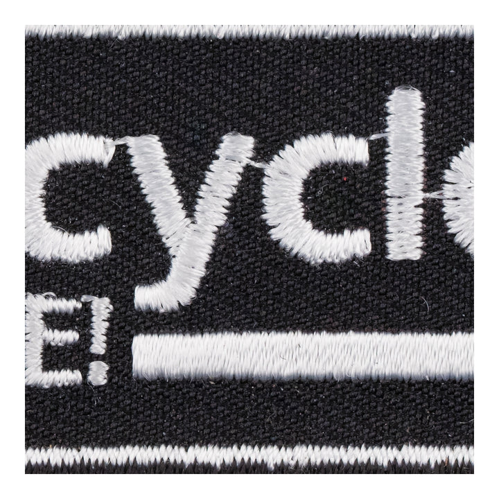 Motorcycles Saved My Life Patch, Biker Sayings Patches — detail view 2