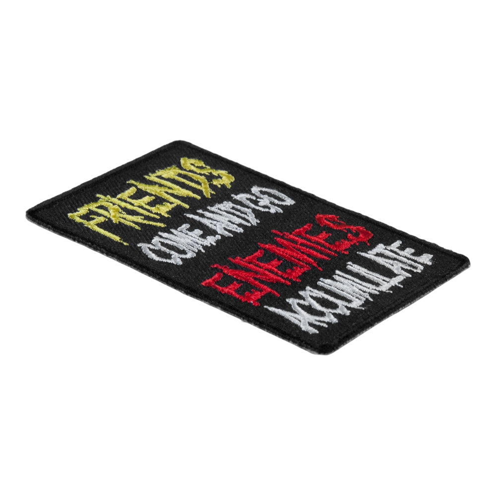 Friends Come &amp; Go Enemies Accumulate Patch, Sayings Patches — detail view 1