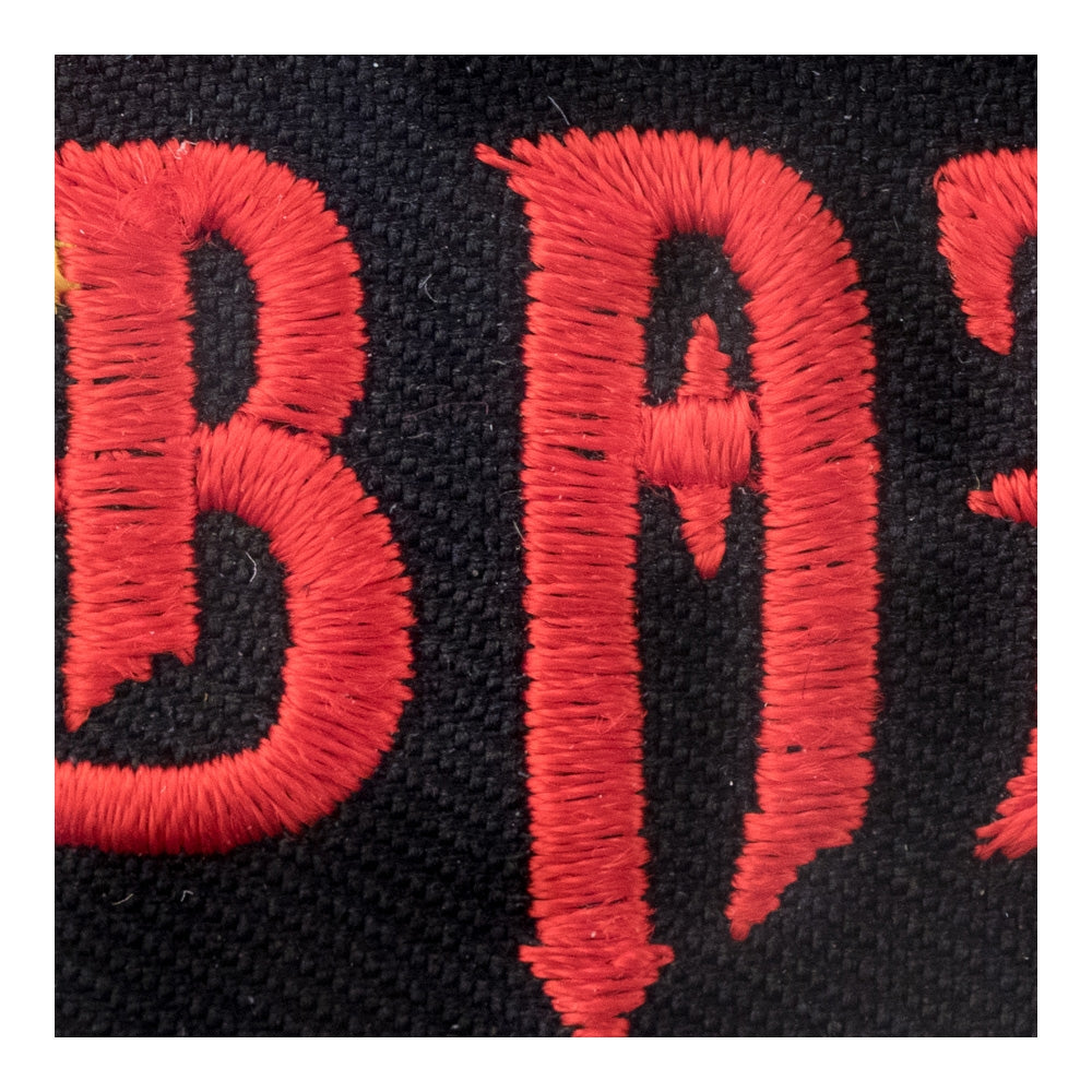 Bad Is Fun Embroidered Patch, Funny Sayings Patches — detail view 2