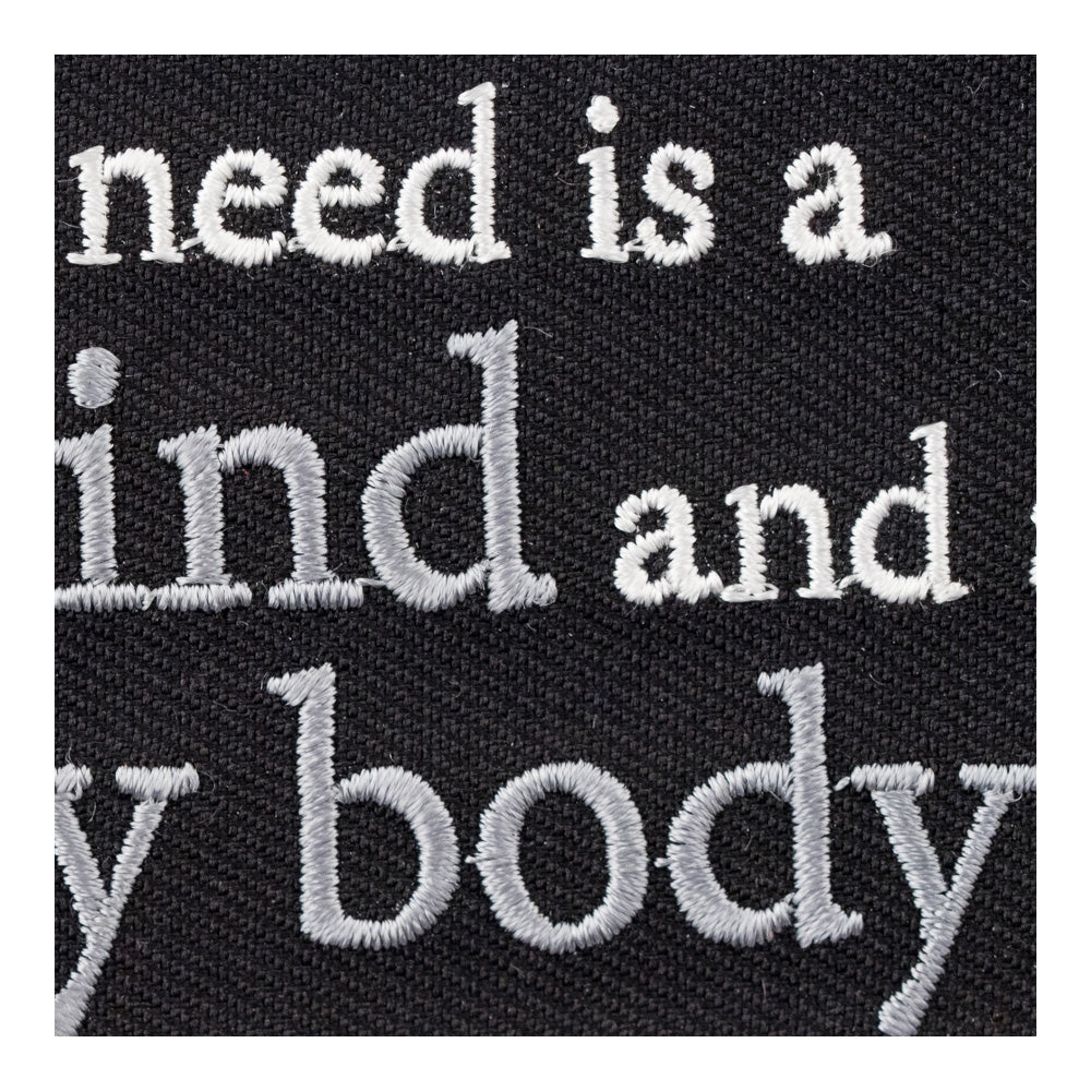 All You Need Is Sick Mind Healthy Body Patch, Dirty Patches — detail view 2