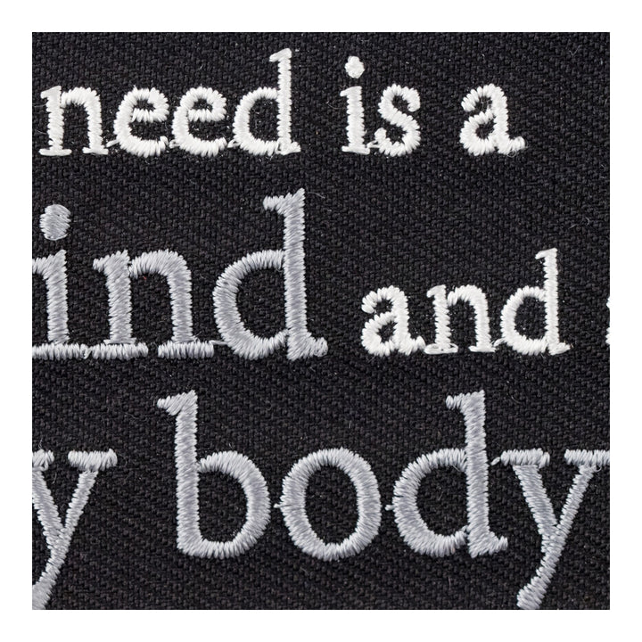 All You Need Is Sick Mind Healthy Body Patch, Dirty Patches — detail view 2