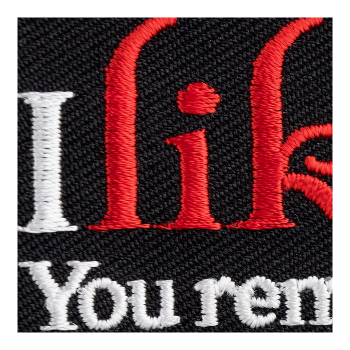 I Like You Remind Me Of Young &amp; Stupid Patch, Sayings Patches — detail view 1