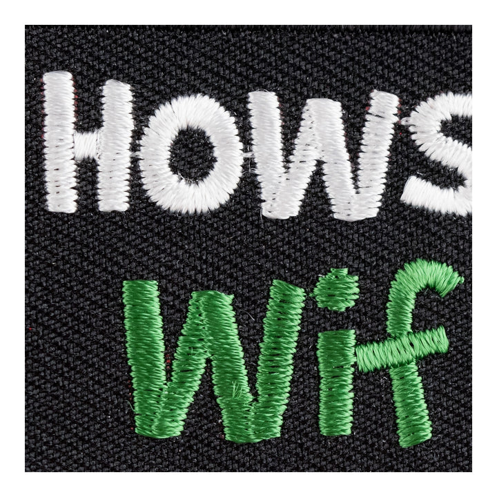 Hows Your Wife And My Kids Patch, Funny Patches — detail view 2
