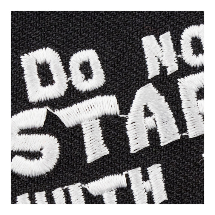 Do Not Start With Me You Will Not Win Patch, Sayings Patches — detail view 2