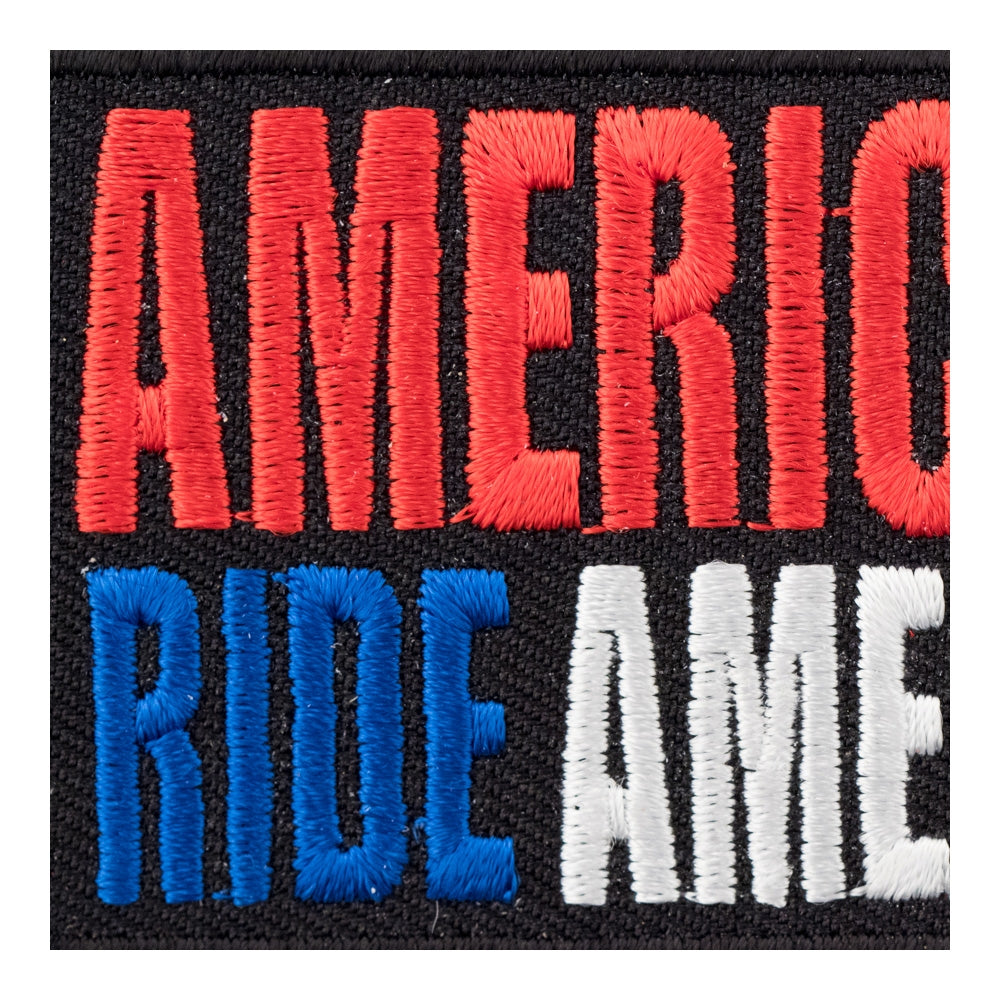 American Boys Ride American Toys Patch, Sayings Patches — detail view 1
