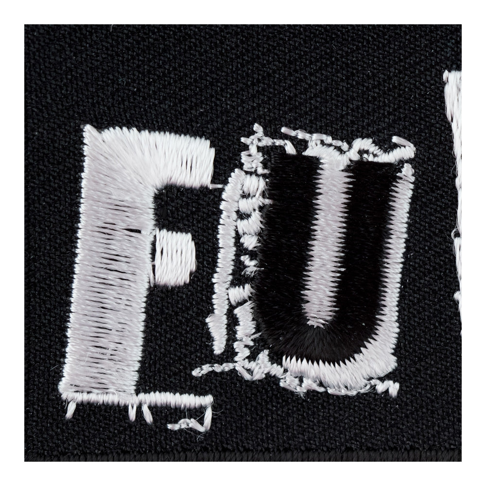 FUCT Ransom Lettering Embroidered Patch, F-Word Sayings Patches — detail view 2