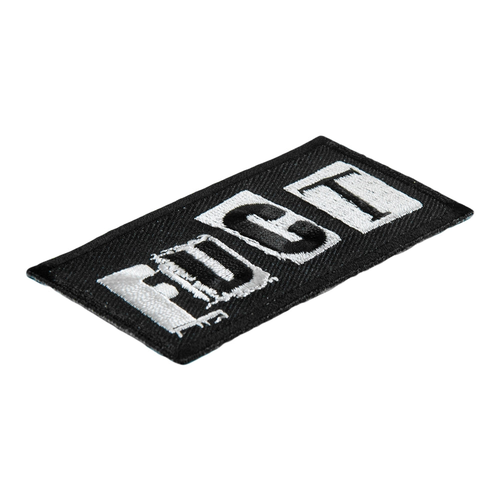 FUCT Ransom Lettering Embroidered Patch, F-Word Sayings Patches — detail view 1