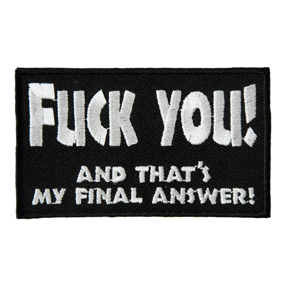 Fuck You &amp; That&