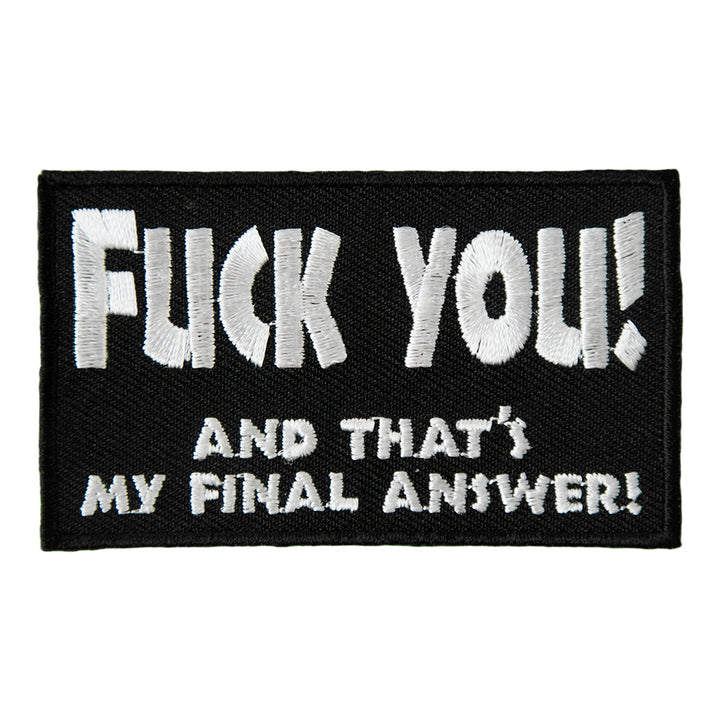Fuck You &amp; That&