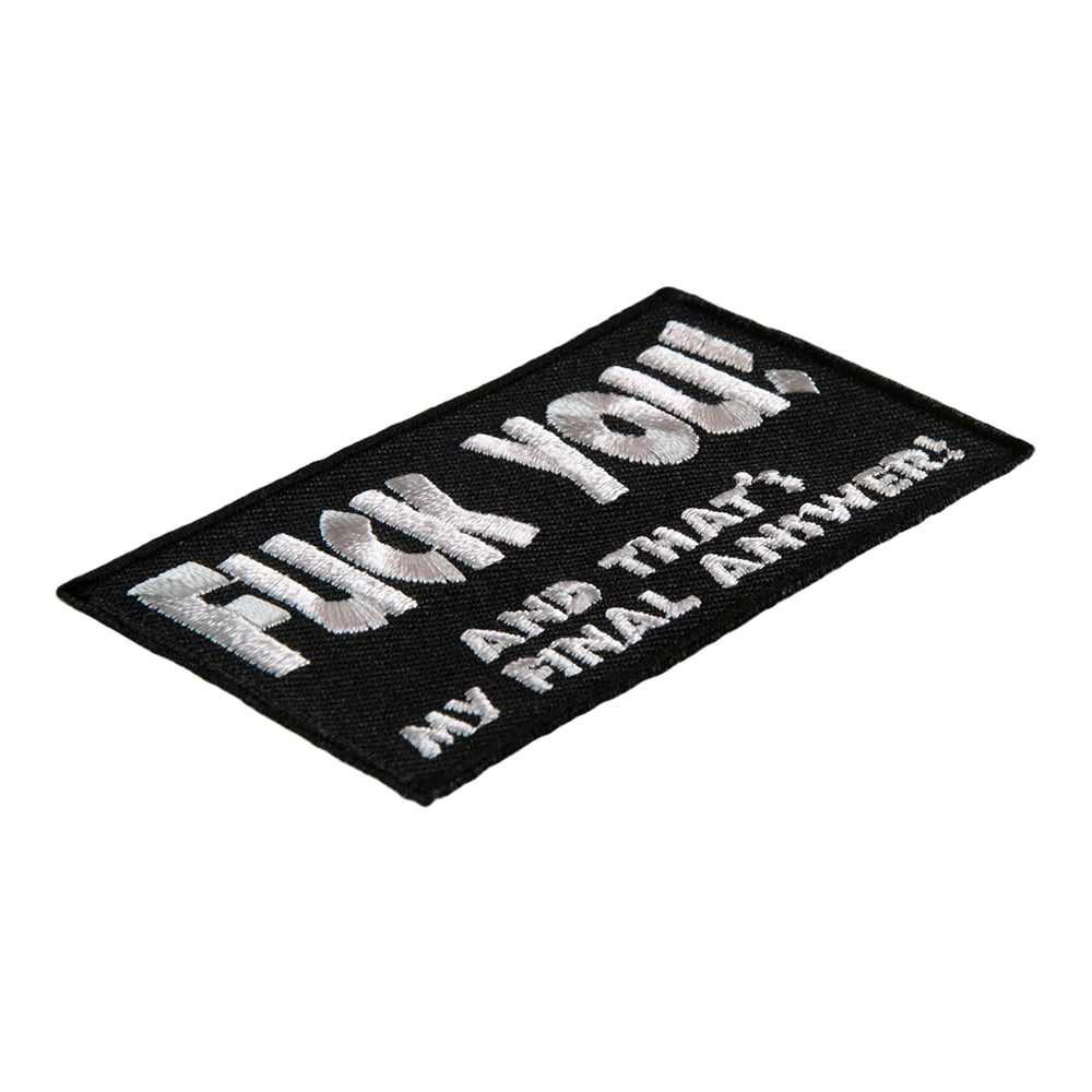 Fuck You &amp; That&