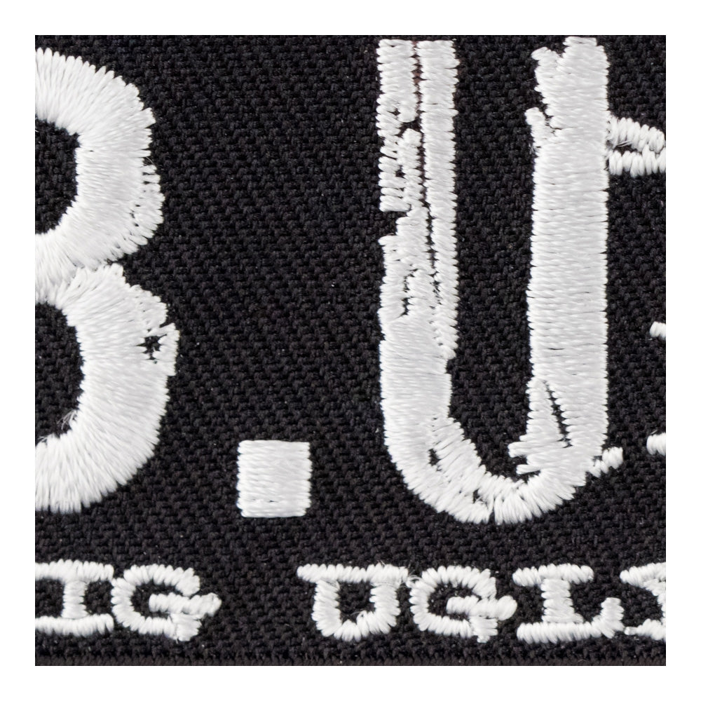 Big Ugly Fat Fuck B.U.F.F. Patch, F-Word Sayings Patches — detail view 2