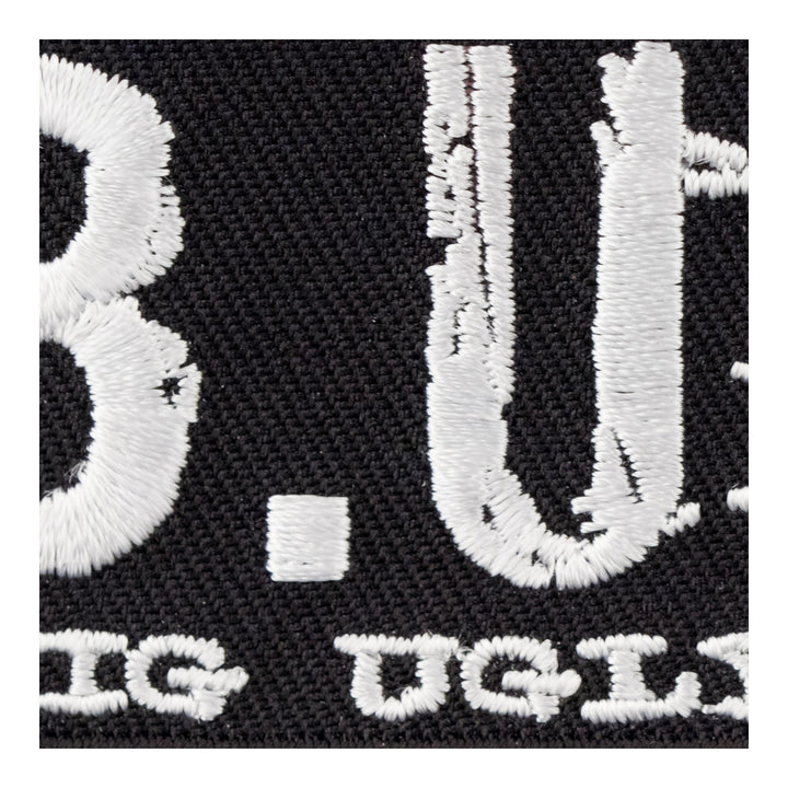 Big Ugly Fat Fuck B.U.F.F. Patch, F-Word Sayings Patches — detail view 2