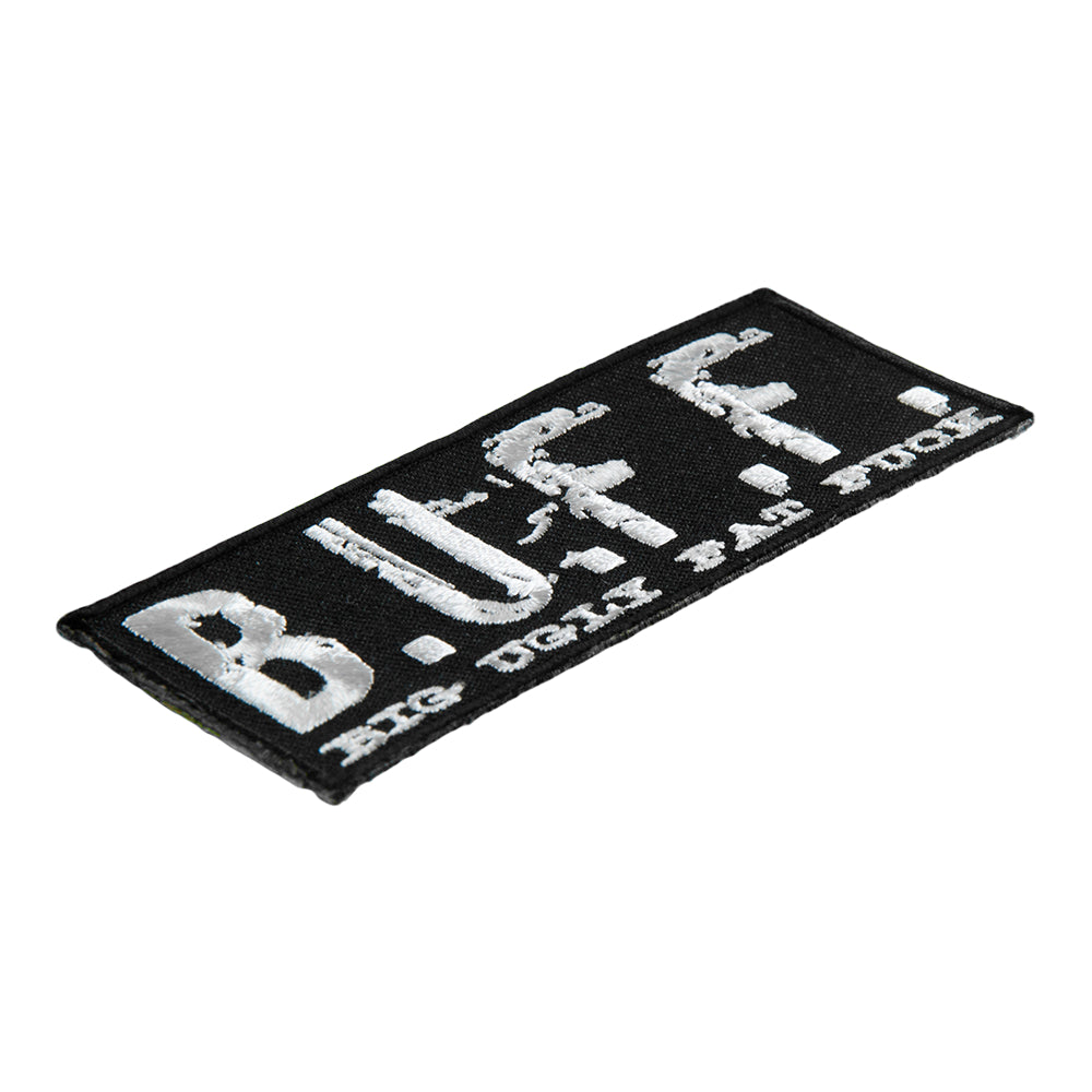 Big Ugly Fat Fuck B.U.F.F. Patch, F-Word Sayings Patches — detail view 1